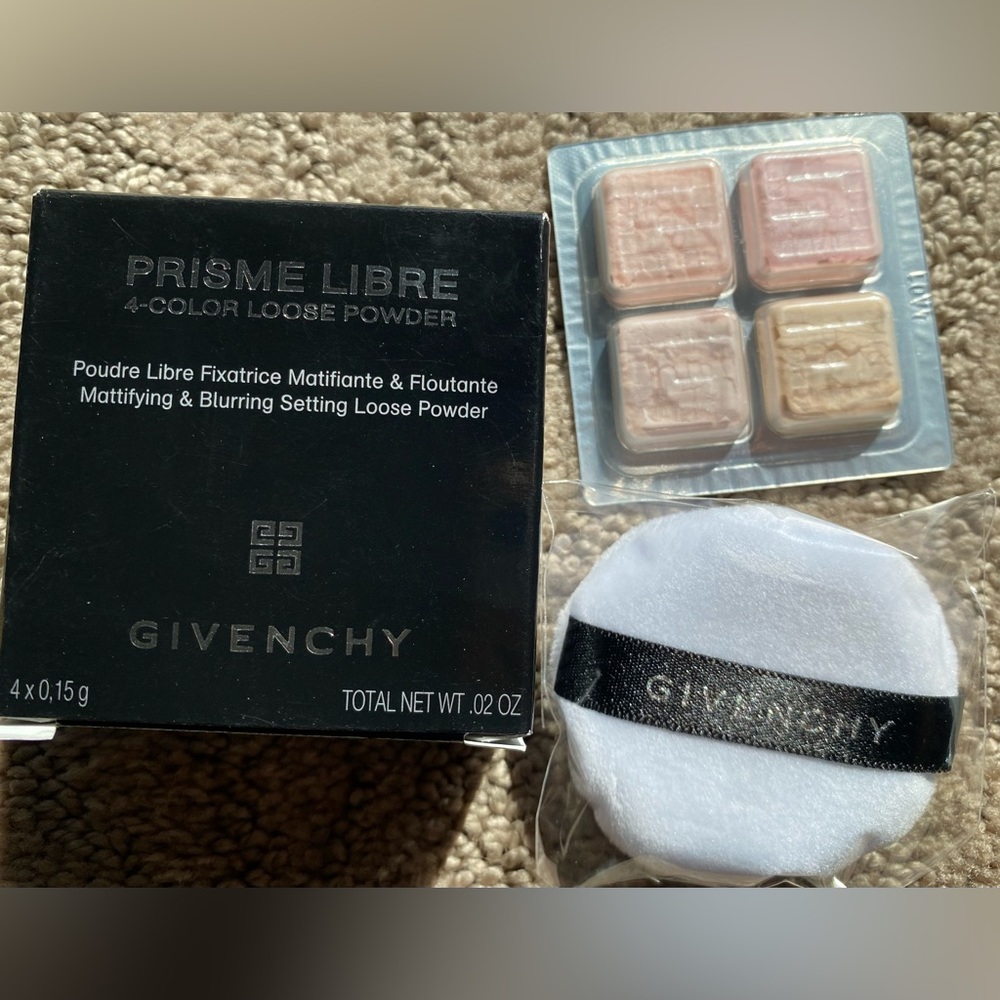 Brand new Givenchy prisme libre 4-Color loose powder shade 03 Voile Rose